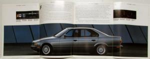 1989 BMW 525i 535i Sales Brochure