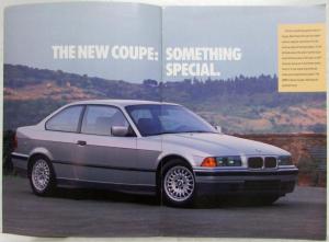 1992 BMW Introducing the New 3-Series Coupe Sales Brochure