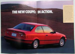 1992 BMW Introducing the New 3-Series Coupe Sales Brochure