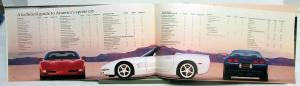 2000 Chevrolet Corvette Original Prestige Sales Brochure Coupe Convertible