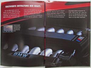 1992 BMW 850CSi Passionate About Perfection Sales Folder - German Text