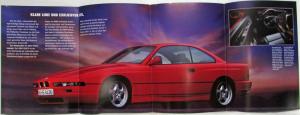 1992 BMW 850CSi Passionate About Perfection Sales Folder - German Text