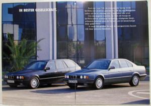 1993 BMW the New 518i Sales Brochure - German Text