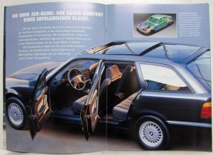 1993 BMW the New 518i Sales Brochure - German Text