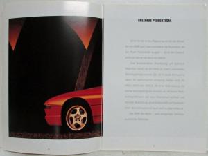 1993 BMW 8-Series Coupes Sales Brochures - German Text