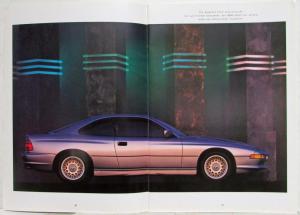 1993 BMW 8-Series Coupes Sales Brochures - German Text