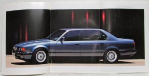 1993 BMW 7-Series Sales Brochures - German Text