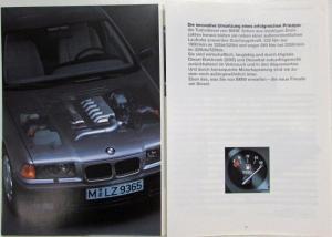 1993 BMW Turbo Diesels Sales Brochure - German Text