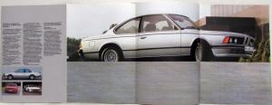 1981 BMW 628CSi 633CSi 635CSi Sales Brochure - Dutch Text