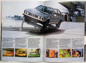 1981 BMW 628CSi 633CSi 635CSi Sales Brochure - Dutch Text