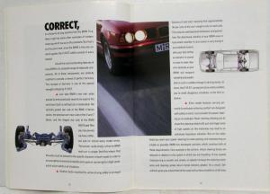 1991 BMW Safety System Good News for Everybody Sales Brochure