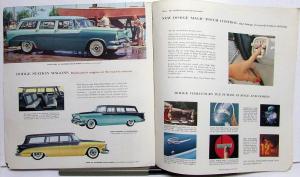 1956 Dodge Color Sales Brochure Royal Custom Royal Coronet V8 & 6 Large