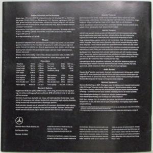 1997 Mercedes-Benz E420 Square Sales Brochure