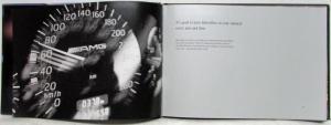 2002 Mercedes-Benz AMG To Make Your Pulse Race Sales Brochure Booklet