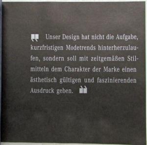 1993 Mercedes-Benz Character Study with Star New Coupe Sales Brochure - German