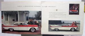 1957 Dodge Large Color Brochure Swept Wing Lancer Royal Custom Royal Coronet