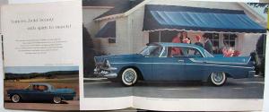 1957 Dodge Large Color Brochure Swept Wing Lancer Royal Custom Royal Coronet