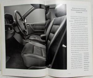 1992 Mercedes-Benz 300 Class Prestige Sales Brochure