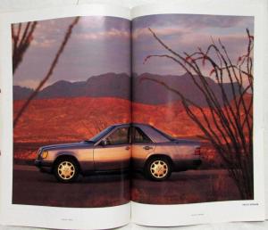 1992 Mercedes-Benz 300 Class Prestige Sales Brochure