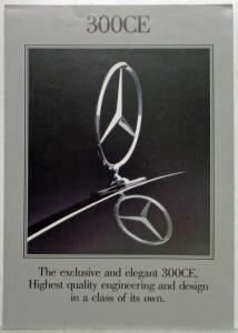 1998 Mercedes-Benz 300CE Sales Folder