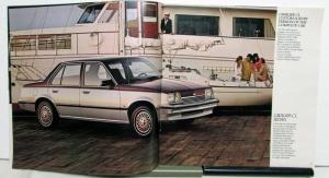 1982 Chevrolet Cavalier Sedan Coupe CL Custom Wagon Sales Brochure