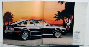1982 Chevrolet Cavalier Sedan Coupe CL Custom Wagon Sales Brochure