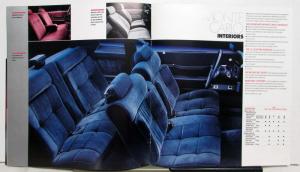 1987 Chevrolet Monte Carlo SS LS Features Sales Brochure