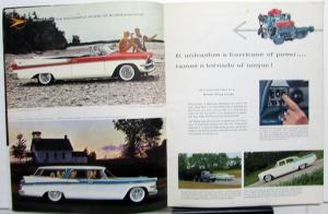 1957 Dodge Custom Royal Coronet Wagons Lancer Sierra XL Swept Wing Sale Brochure