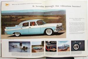 1957 Dodge Custom Royal Coronet Wagons Lancer Sierra XL Swept Wing Sale Brochure