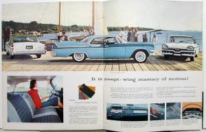 1957 Dodge Custom Royal Coronet Wagons Lancer Sierra XL Swept Wing Sale Brochure