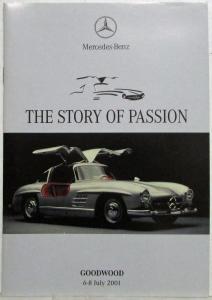 2001 Mercedes-Benz The Story of Passion Goodwood Brochure