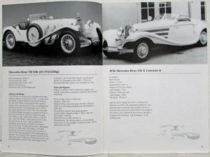 2001 Mercedes-Benz The Story of Passion Goodwood Brochure