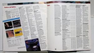 1986 Chevrolet Caprice Classic Brougham Wagon Features Sales Brochure