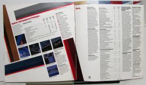 1986 Chevrolet Sprint Plus Coupe Sedan Features Sales Brochure