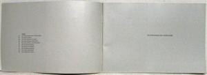 2002 Mercedes-Benz Sedans of the New E-Class Sales Brochure - German Text