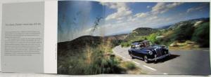 2002 Mercedes-Benz Sedans of the New E-Class Sales Brochure - German Text