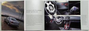 2002 Mercedes-Benz Sedans of the New E-Class Sales Brochure - German Text