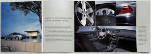 2002 Mercedes-Benz Sedans of the New E-Class Sales Brochure - German Text