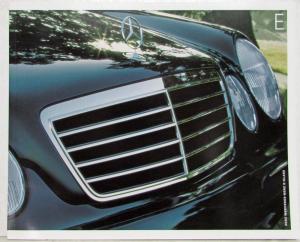 2002 Mercedes-Benz E-Class Sales Brochure