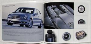 2002 Mercedes-Benz C-Class Sales Brochure