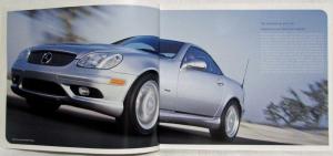 2002 Mercedes-Benz SLK-Class Sales Brochure