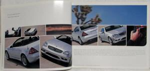 2002 Mercedes-Benz SLK-Class Sales Brochure