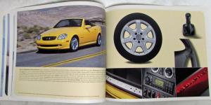 2002 Mercedes-Benz SLK-Class Sales Brochure