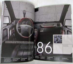 2002 Mercedes-Benz G-Class 100 Days Sales Brochure