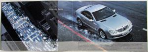 2002 Mercedes-Benz SL-Class Roadsters Sales Brochure - French Text