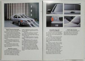 1983 Mercedes-Benz 380SEC and 500SEC Sales Brochure