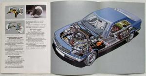 1983 Mercedes-Benz 380SEC and 500SEC Sales Brochure