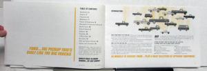 1964 Ford Trucks F Series Econoline Ranchero How To Build A Pickup Brochrue