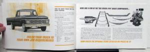 1964 Ford Trucks F Series Econoline Ranchero How To Build A Pickup Brochrue