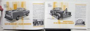 1964 Ford Trucks F Series Econoline Ranchero How To Build A Pickup Brochrue